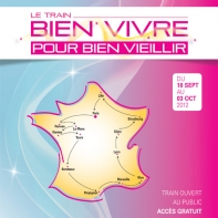 Parcours du train Bien vivre pour bien vieillir